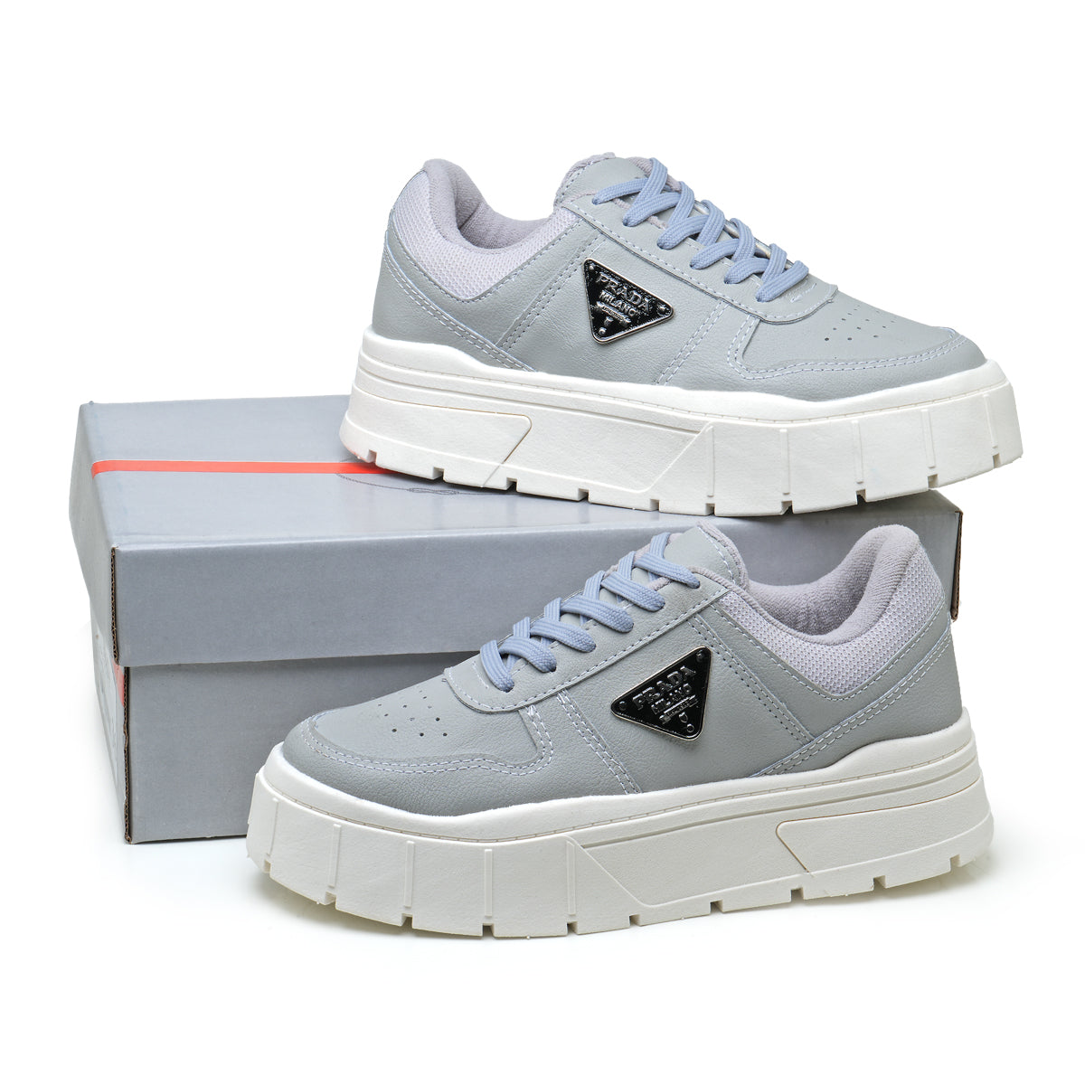 Prada Milano (Cinza/Off)