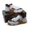 Jordan Travis scott jumpman Jack (Branco/marrom)