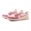 Nike Air Jordan 1 Retro Low OG Trophy Room Away (Branco/Rosa)